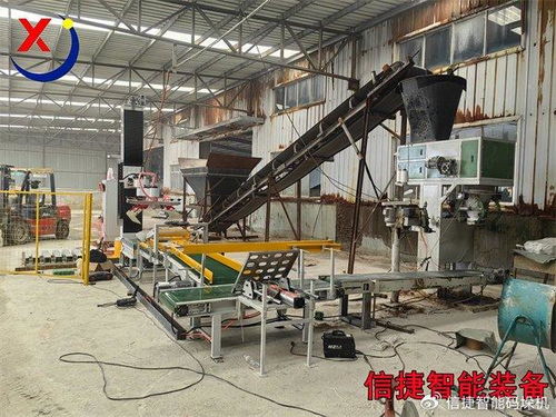 立柱機器人河南50公斤白糖碼垛案例